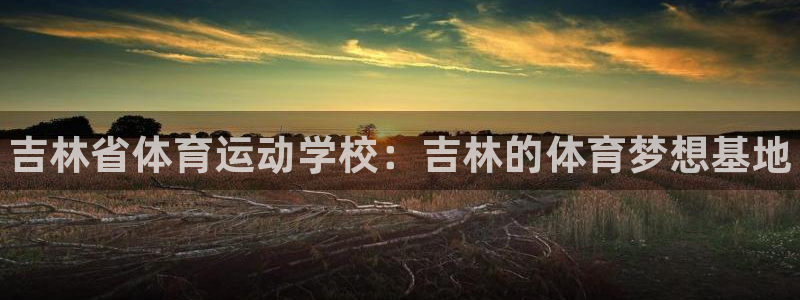 3377体育官方平台体育：吉林省体育运动学校：吉林的