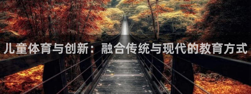 3377体育官网下载：儿童体育与创新：融合传统与现代的教育方